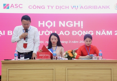 HỘI NGHỊ ĐẠI BIỂU NGƯỜI LAO ĐỘNG CÔNG TY DỊCH VỤ AGRIBANK NĂM 2026: ĐỒNG THUẬN CAO, QUYẾT TÂM HOÀN THÀNH MỤC TIÊU.