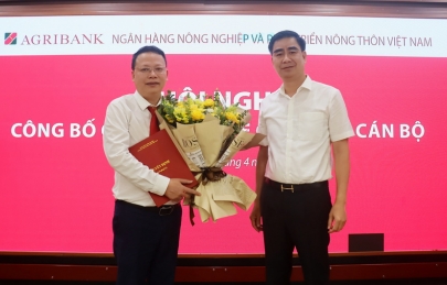CÔNG TY DỊCH VỤ AGRIBANK TỔ CHỨC HỘI NGHỊ CÔNG BỐ QUYẾT ĐỊNH VỀ CÔNG TÁC CÁN BỘ