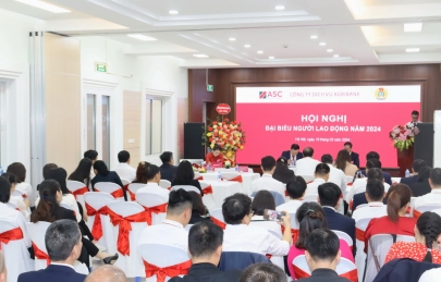 CÔNG TY DỊCH VỤ AGRIBANK TỔ CHỨC HỘI NGHỊ ĐẠI BIỂU NGƯỜI LAO ĐỘNG NĂM 2024