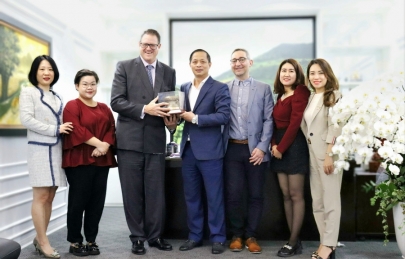 ASC TIẾP ĐÓN ĐẠI DIỆN TẬP ĐOÀN SICPA SA (THỤY SĨ) ĐẾN THĂM VÀ LÀM VIỆC 