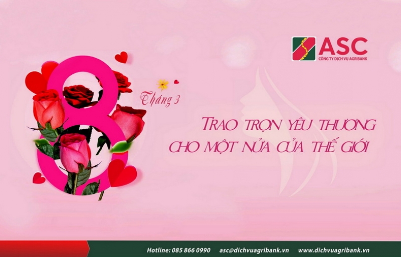 Chúc mừng ngày Quốc tế Phụ nữ 8-3