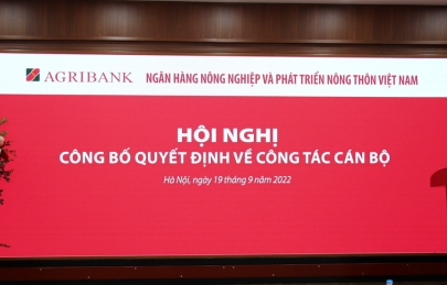 Hội nghị công bố Quyết định của Hội đồng thành viên Agribank về công tác cán bộ tại Công ty Dịch vụ Agribank