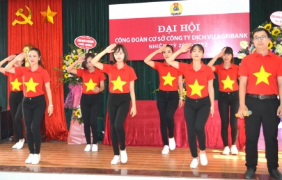 Đại Hội Công đoàn cơ sở Công ty Dịch vụ Agribank