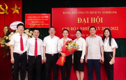 Đảng bộ Công ty Dịch vụ Agribank - Đại hội Chi bộ 1 nhiệm kỳ 2020-2022