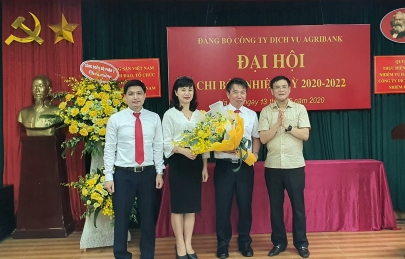 Đảng bộ Công ty Dịch vụ Agribank - Đại hội Chi bộ 3 nhiệm kỳ 2020-2022