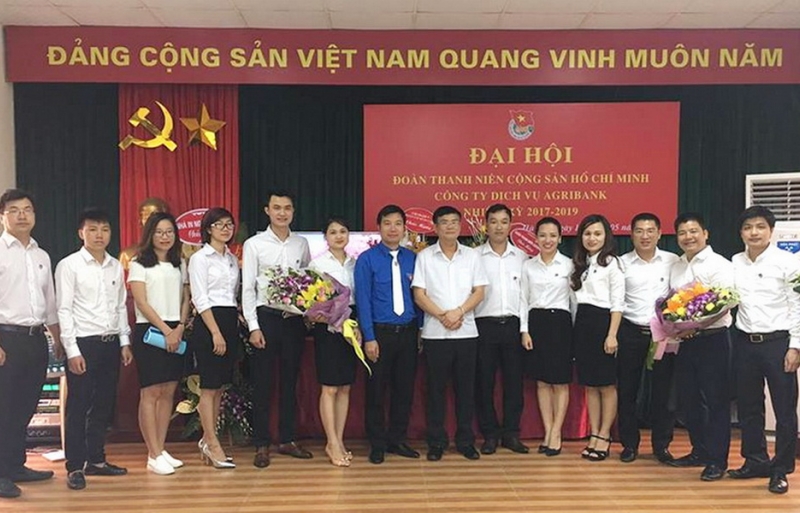 Chúc mừng Đại hội Đoàn TNCS Hồ Chí Minh Công ty Dịch vụ Agribank nhiệm kỳ 2017 – 2019 thành công tốt đẹp