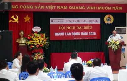 Hội nghị đại biểu người lao động Công ty Dịch vụ Agribank năm 2020