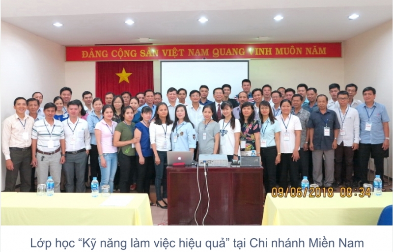 Công ty Dịch vụ Agribank tổ chức khóa đào tạo Kỹ năng làm việc hiệu quả
