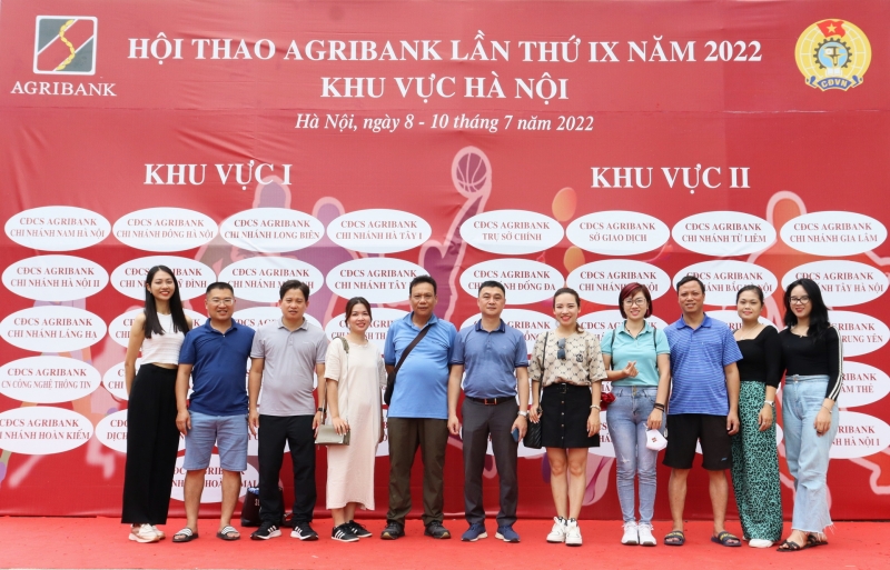 Tinh thần thể thao đã bùng nổ tại Hội thao Agribank lần thứ IX năm 2022 - Khu vực Hà Nội