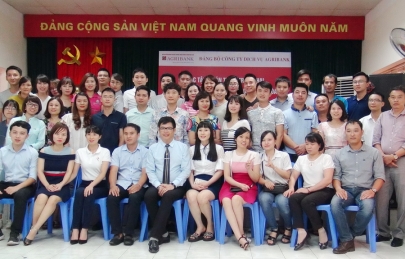 Đào tạo 'Kỹ năng làm việc hiệu quả'cho cán bộ công nhân viên diễn ra thường xuyên tại Công ty Dịch vụ Agribank