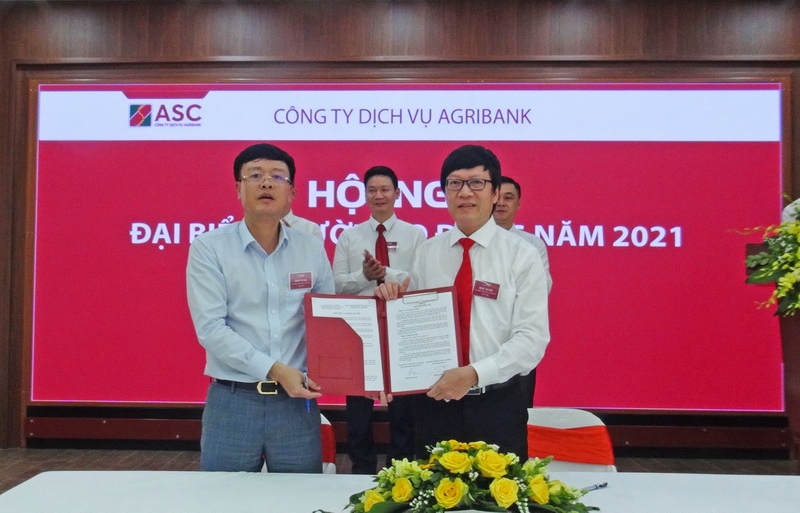 Hội nghị đại biểu Người lao động Công ty Dịch vụ Agribank năm 2021.