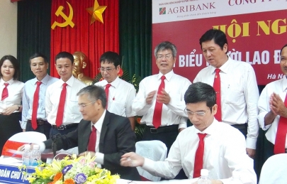 Công ty Dịch vụ Agribank sôi nổi các hoạt động chào mừng Đại hội Đảng bộ Khối DNTW lần thứ II