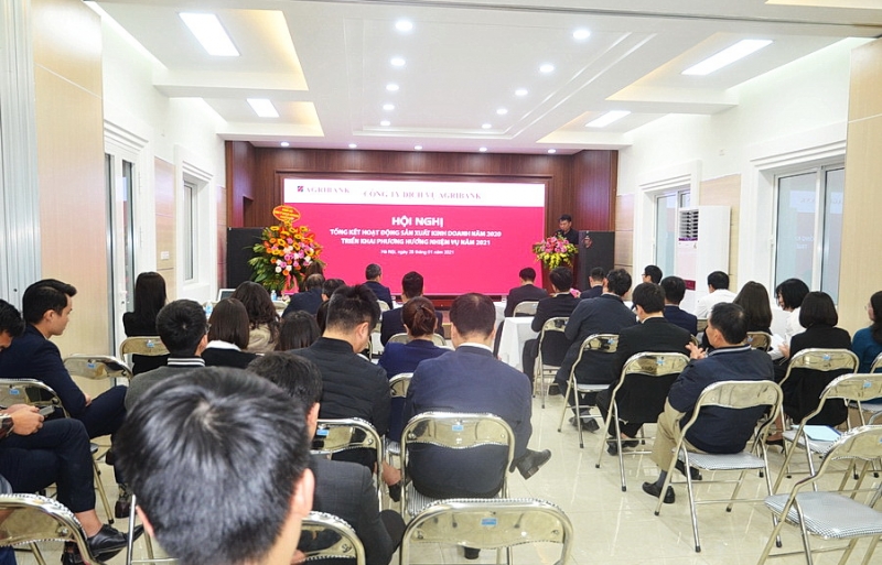 Công ty Dịch vụ Agribank tổng kết hoạt động SXKD năm 2020 và triển khai kế hoạch SXKD năm 2021.