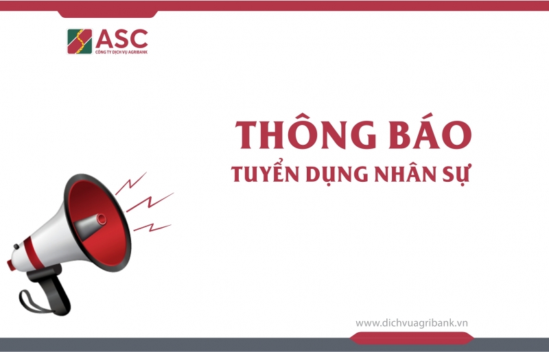 Thông báo tuyển dụng nhân sự