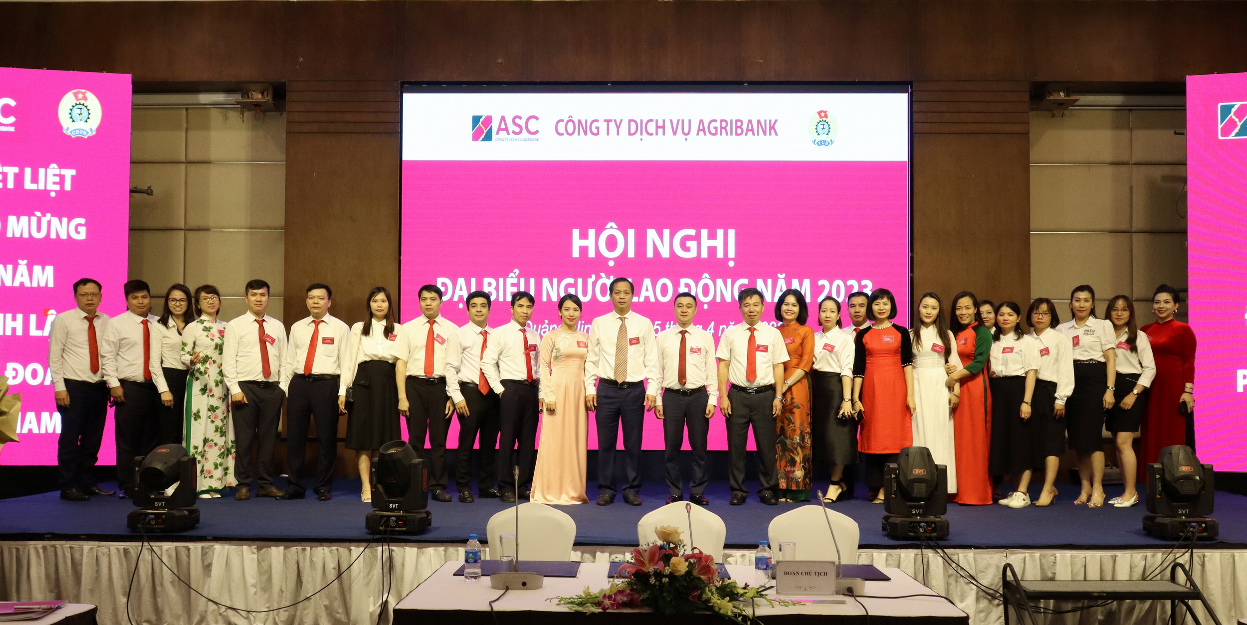 CÔNG TY DỊCH VỤ AGRIBANK TỔ CHỨC HỘI NGHỊ ĐẠI BIỂU NGƯỜI LAO ĐỘNG NĂM 2023.