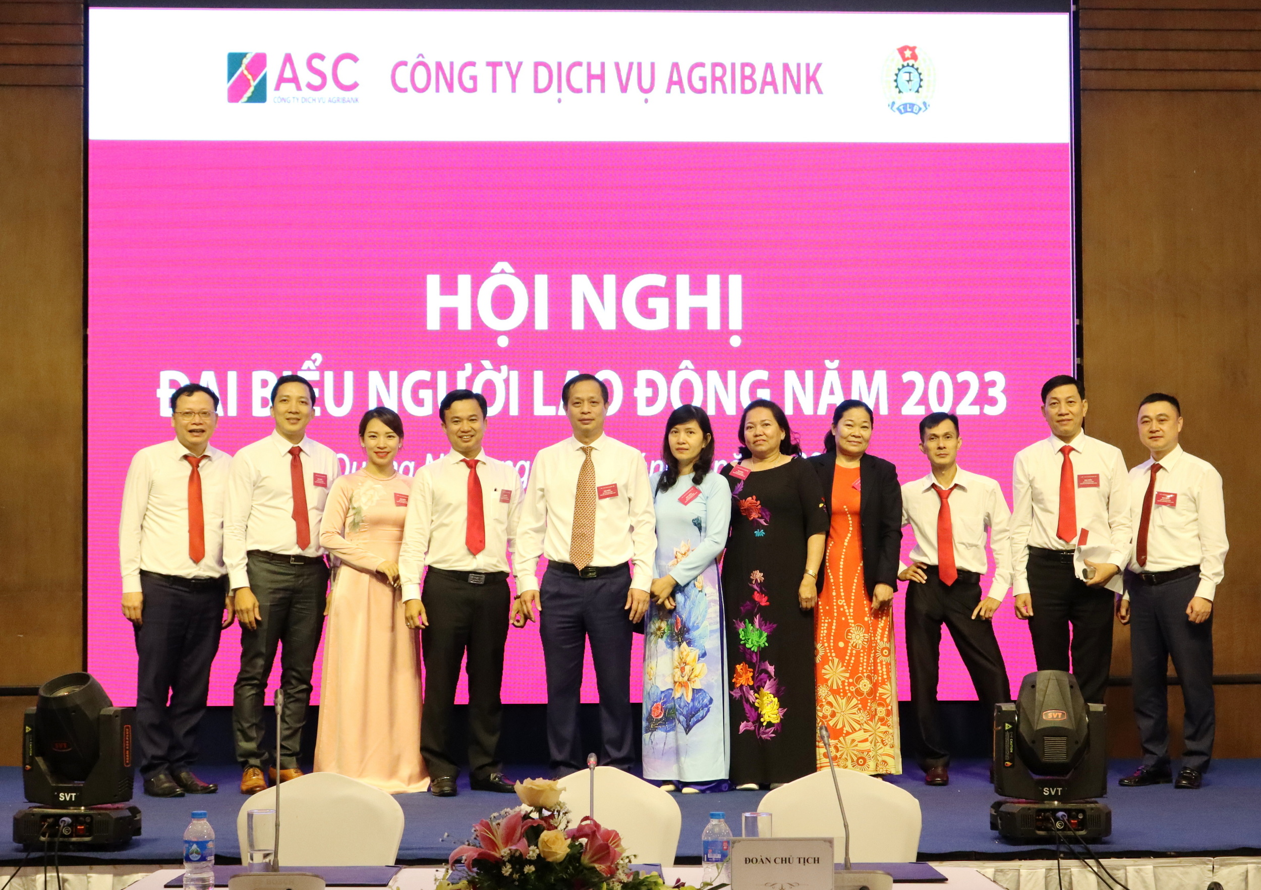 CÔNG TY DỊCH VỤ AGRIBANK TỔ CHỨC HỘI NGHỊ ĐẠI BIỂU NGƯỜI LAO ĐỘNG NĂM 2023.