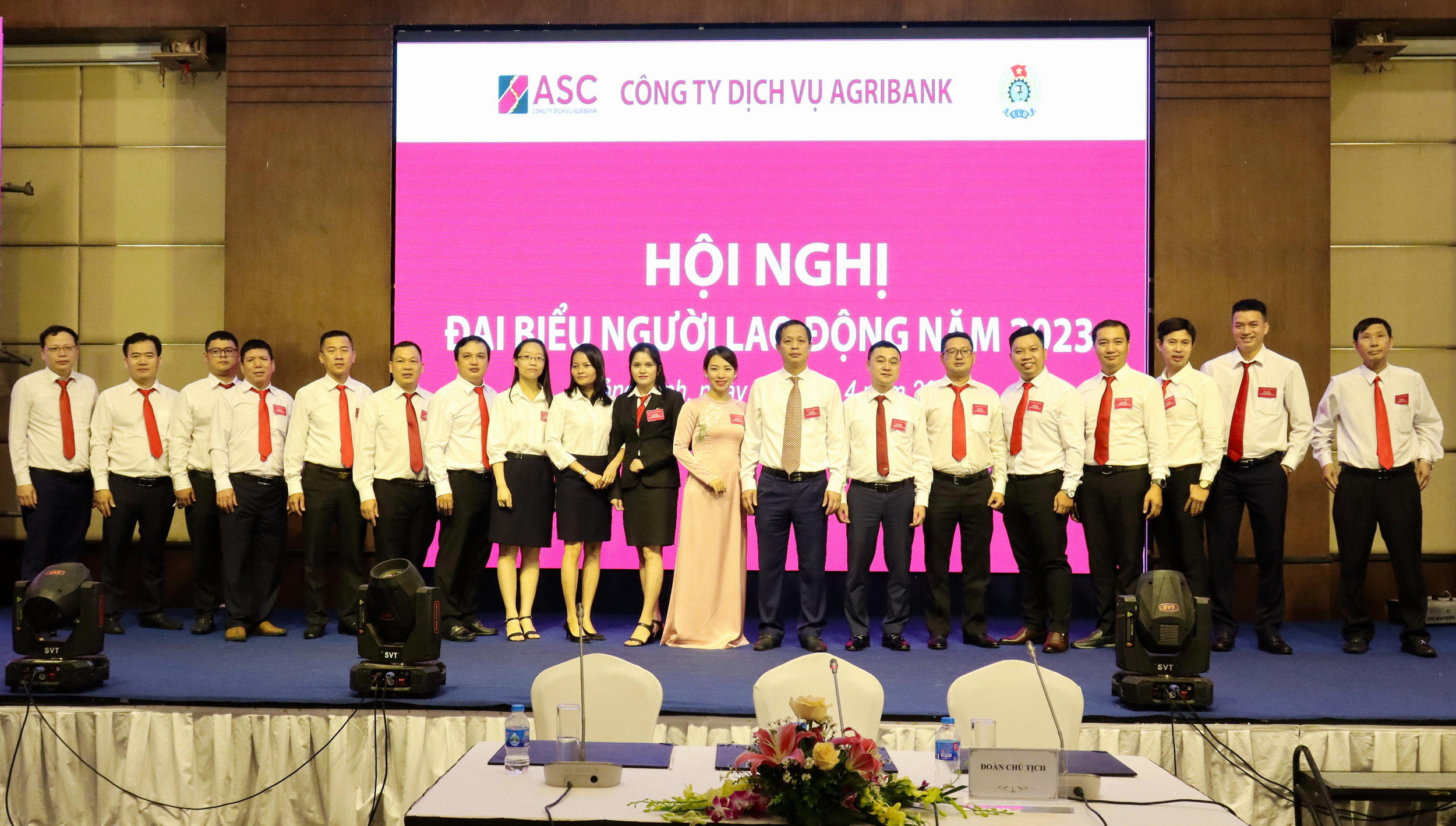 CÔNG TY DỊCH VỤ AGRIBANK TỔ CHỨC HỘI NGHỊ ĐẠI BIỂU NGƯỜI LAO ĐỘNG NĂM 2023.