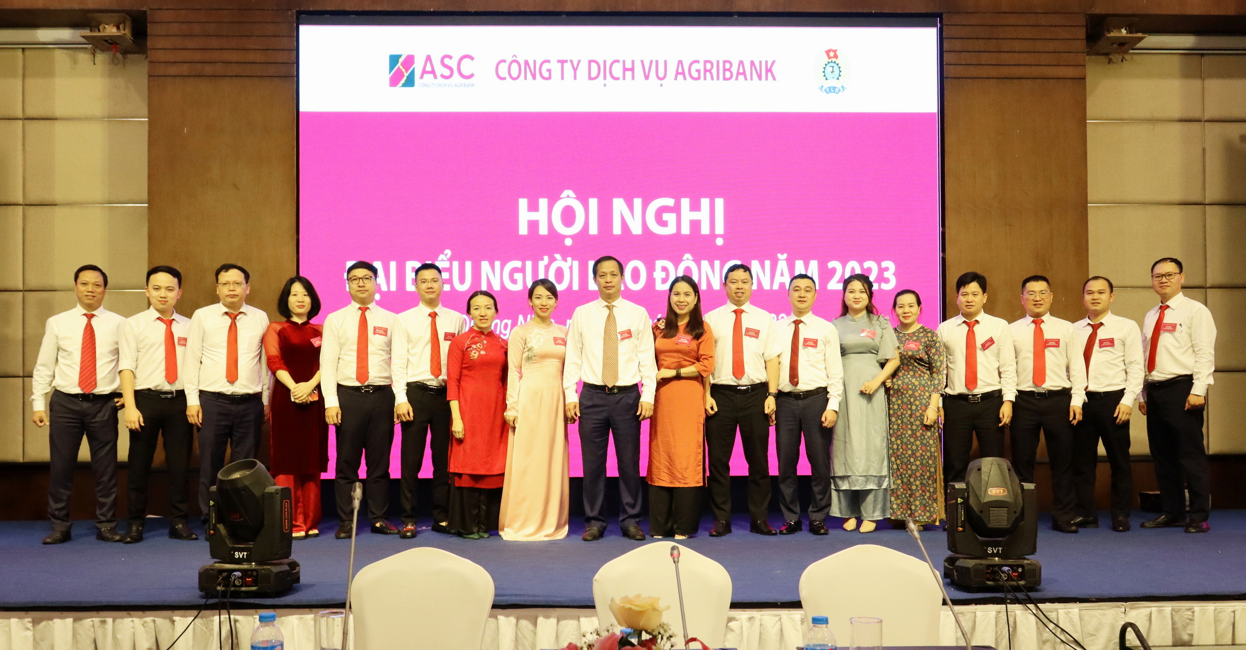 CÔNG TY DỊCH VỤ AGRIBANK TỔ CHỨC HỘI NGHỊ ĐẠI BIỂU NGƯỜI LAO ĐỘNG NĂM 2023.